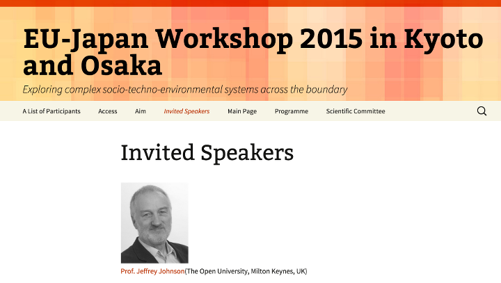 EU-Japan Workshop 2015